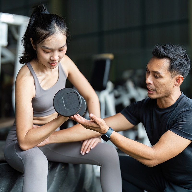 Séance de coaching individuel chez Omnifit