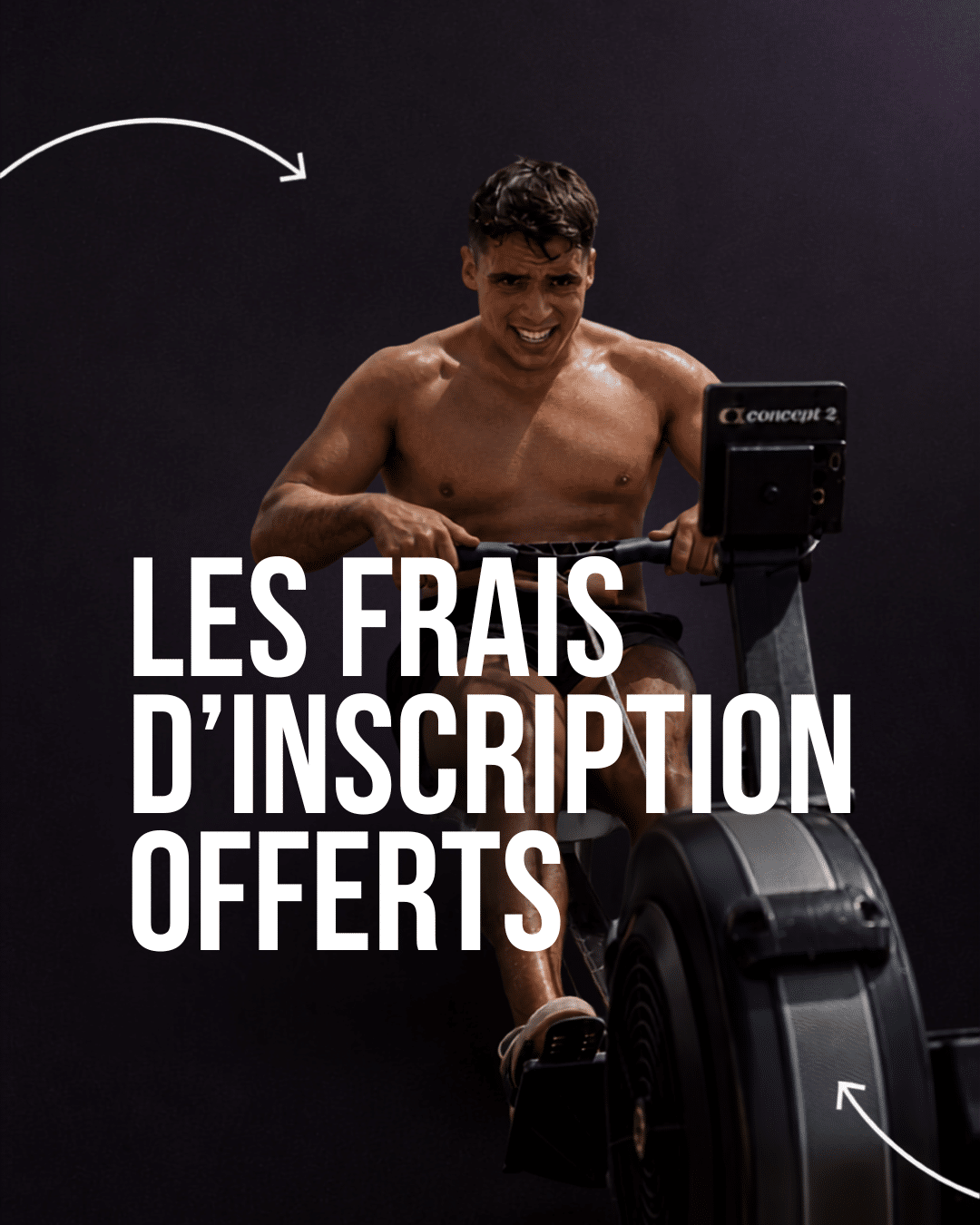 Frais d’inscription offerts